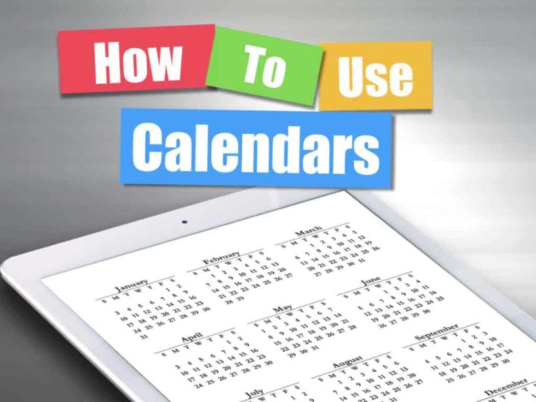 How to Use Calendars Effectively and Improve Productivity (Step 10 of